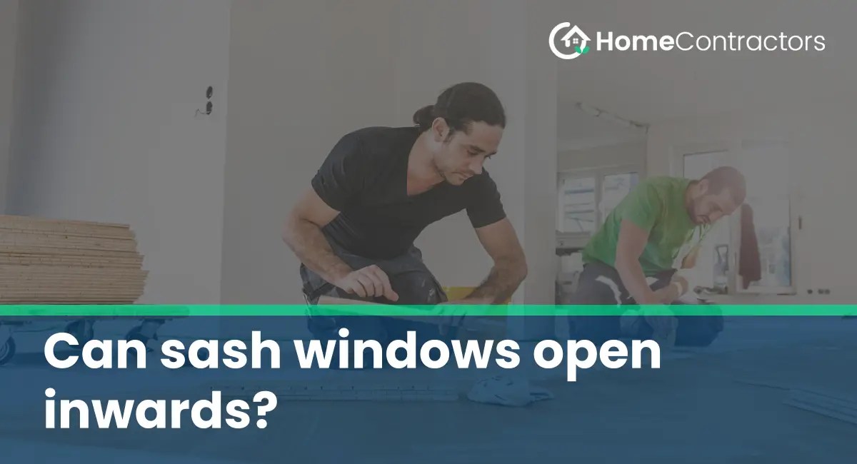 Can sash windows open inwards?