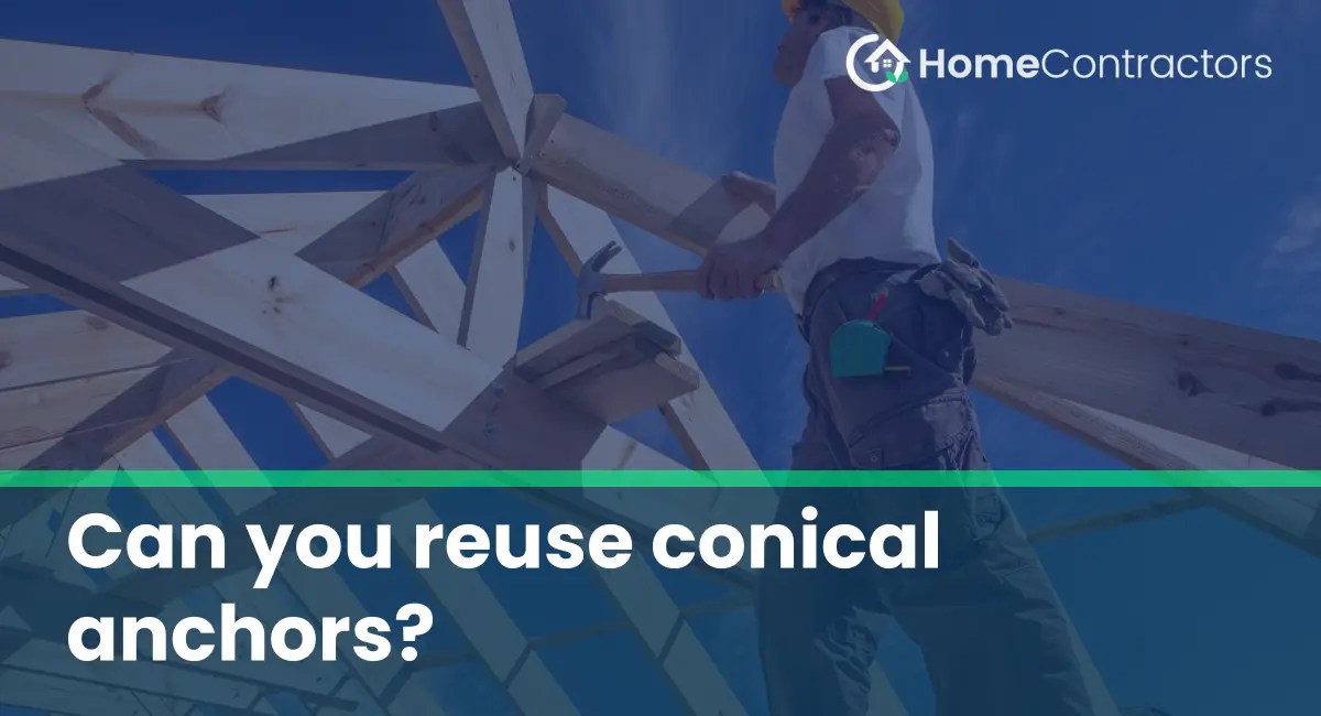 Can you reuse conical anchors?