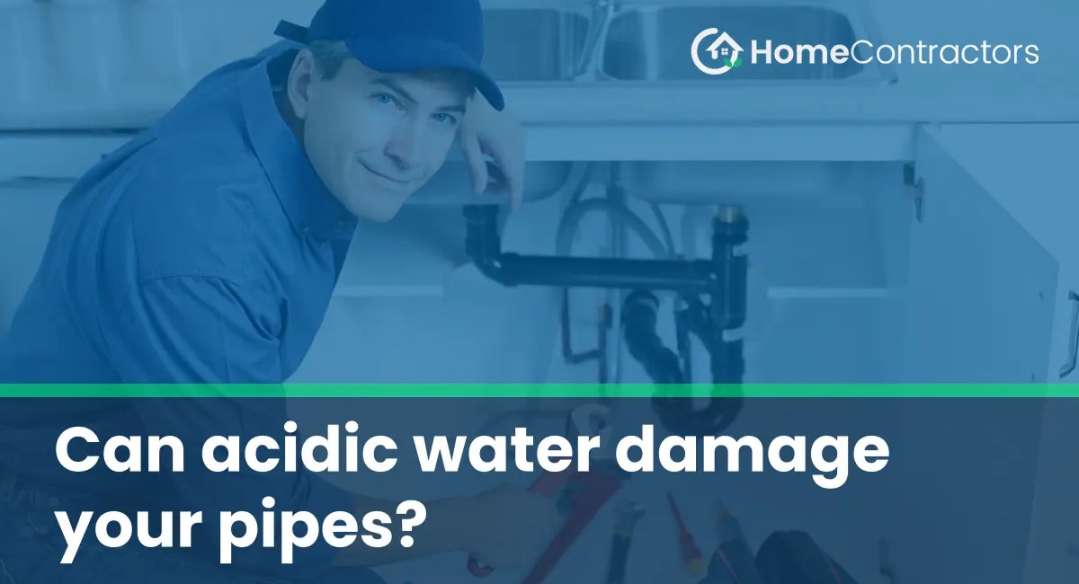 Can acidic water damage your pipes?