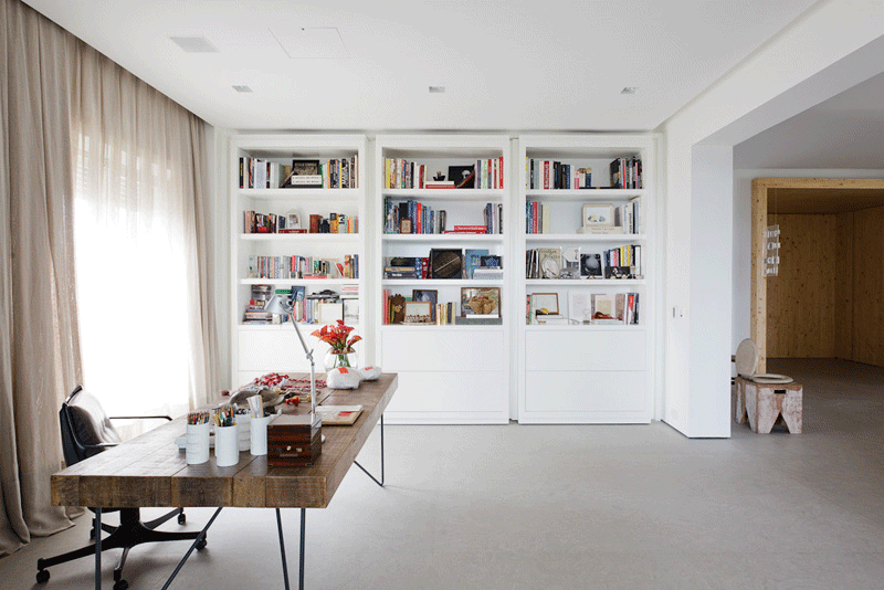 These Rotating Bookshelves Make Way to A Secret Room