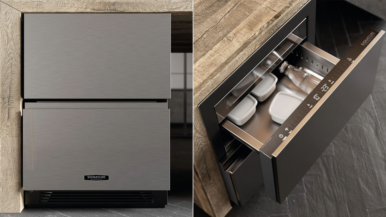 Signature Kitchen Suite's UnderCounter Refrigerator with Drawers