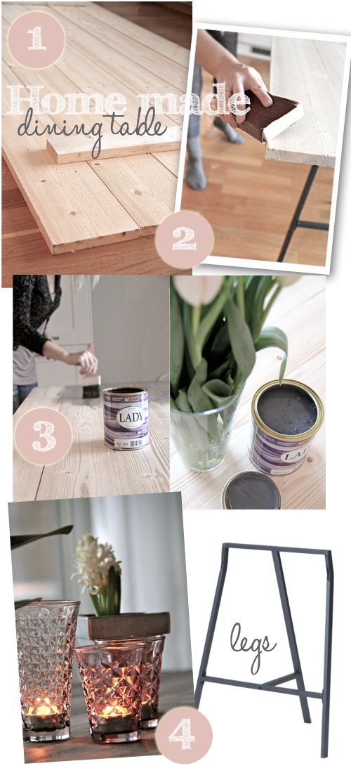 13 Creative DIY table designs for all styles and tastes