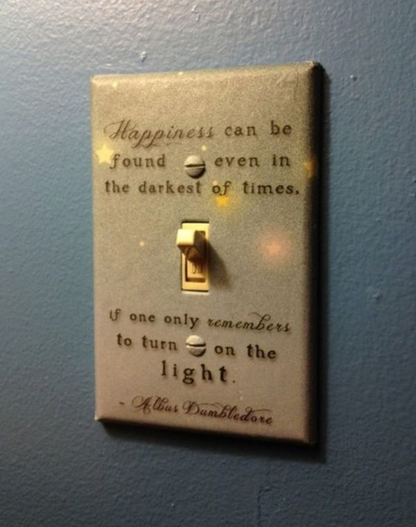 20 Creative Ways To Decorate Your Light Switches