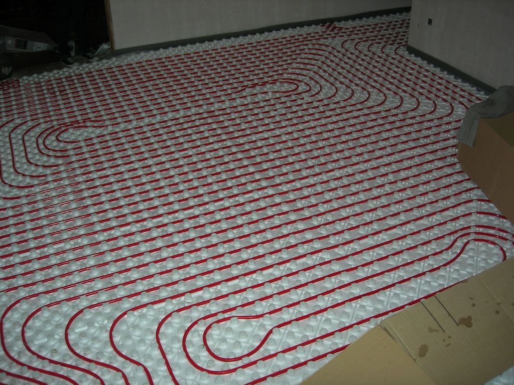 Radiant heat flooring passavr