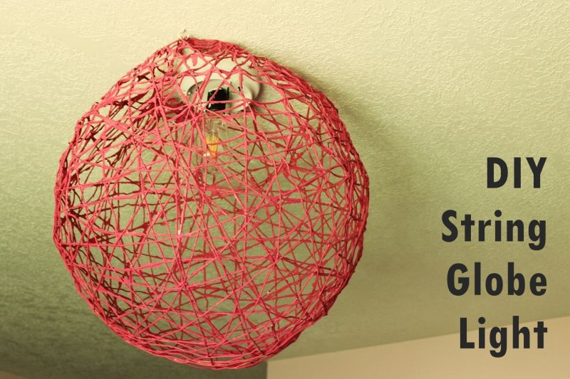 DIY String Globe Light A Fun and Simple Project