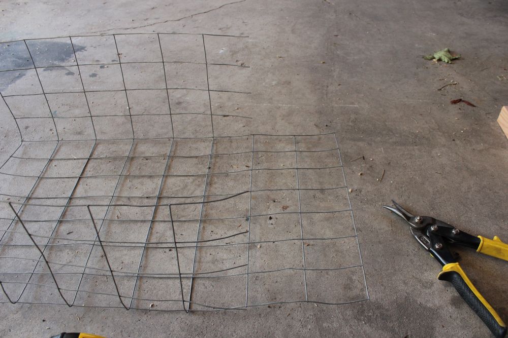 DIY Industrial Wire Basket