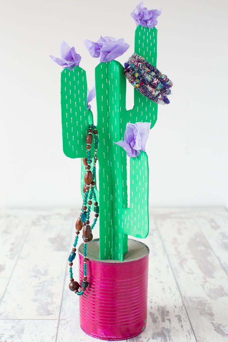 Cardboard Cactus DIY