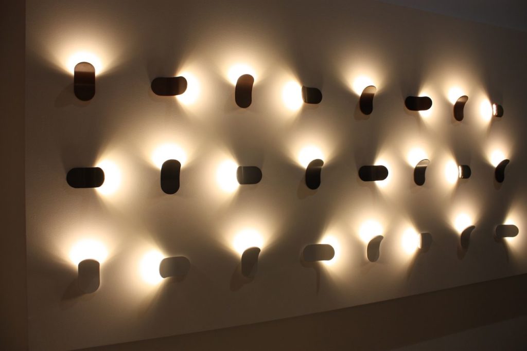 Rectangular Lighting Fixtures Add Geometric Dimension to Decor