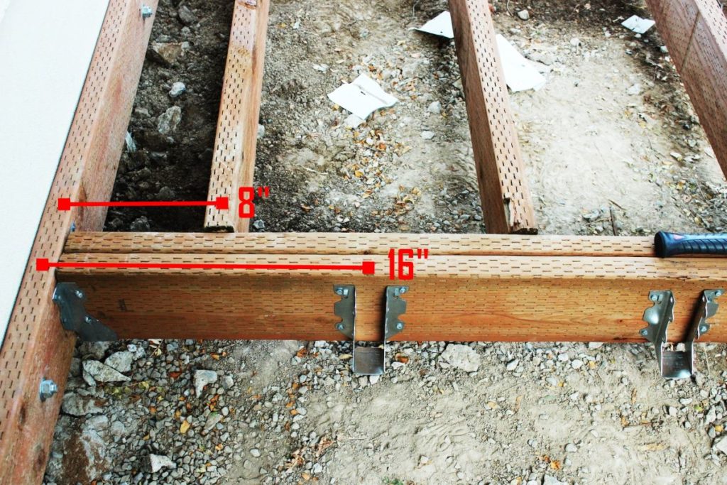 How to Install Deck JoistsIf your deck is large enough to require
