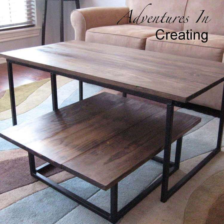 25 Wood Coffee Table Designs With DIY Flavor