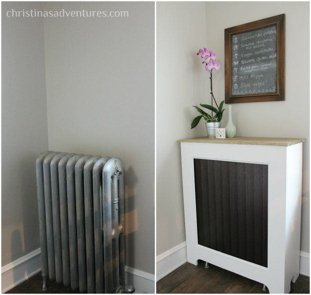 10 Cool Ways To Improve Your Home With a DIY Radiator Cover