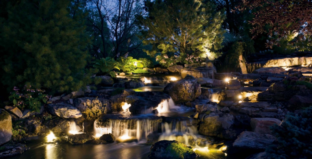 Line Voltage Landscape Lighting Installation Shelly Lighting