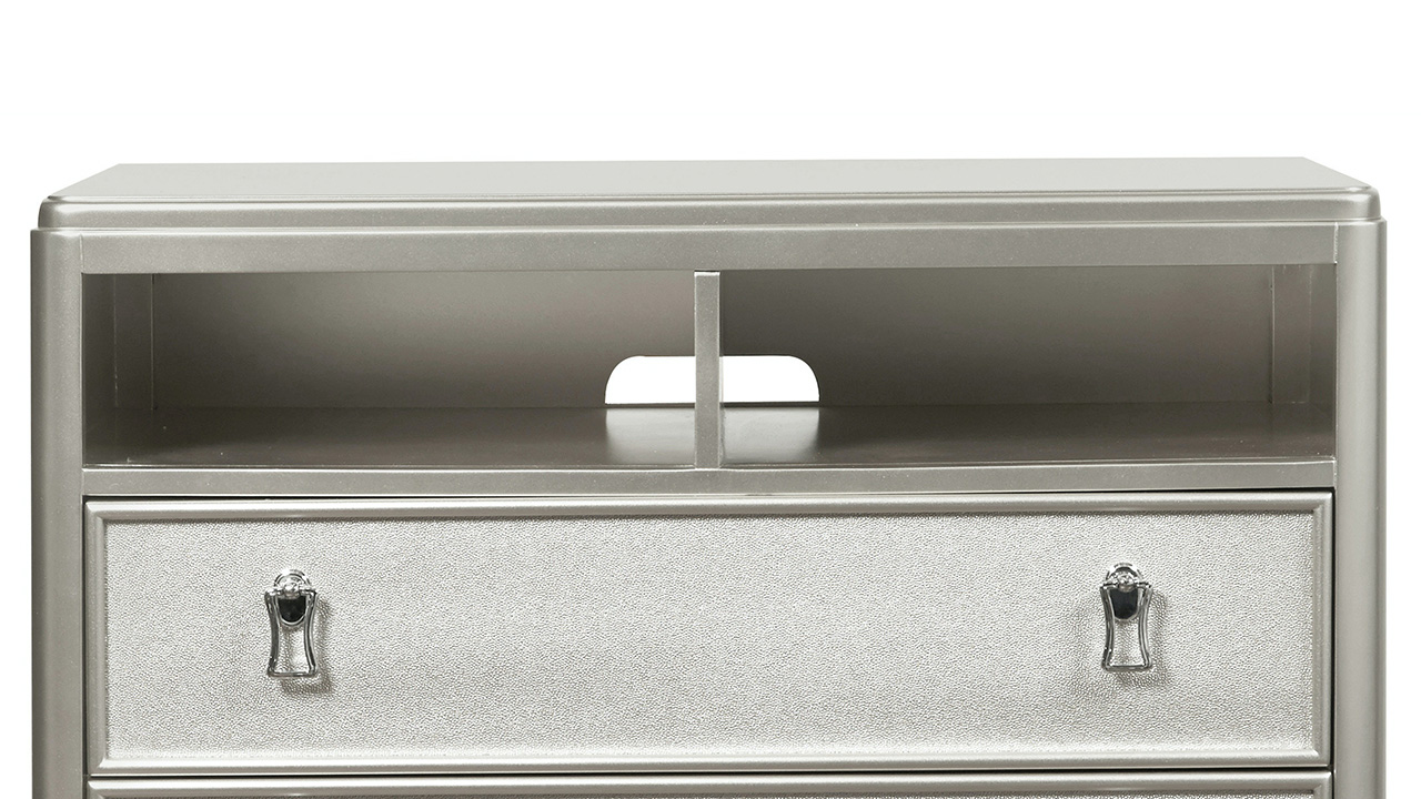 Diva TV Stand Silver Home Furniture