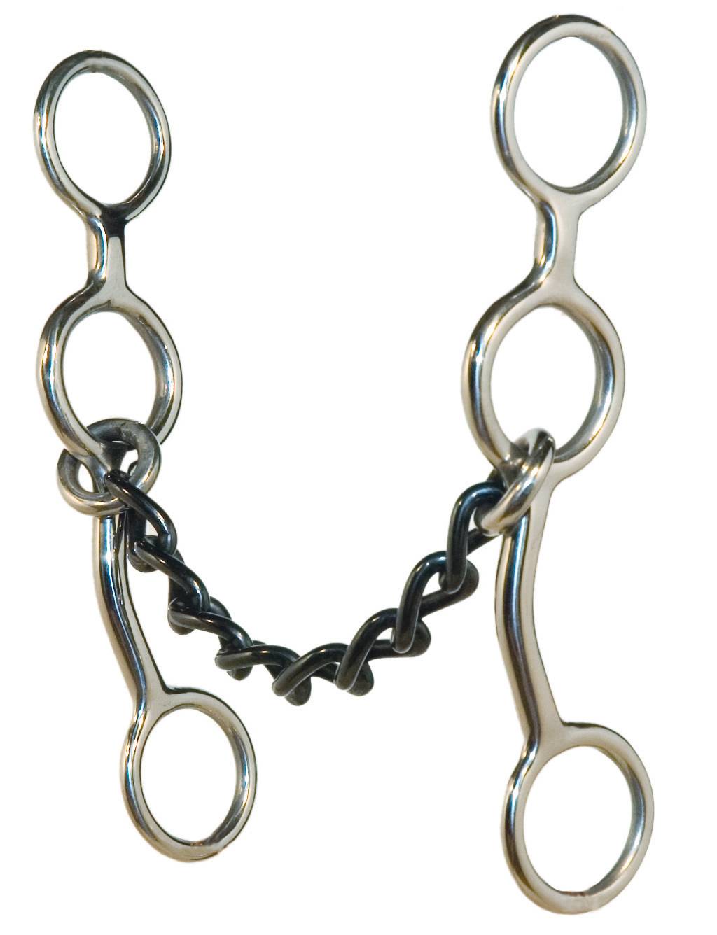 Metalab Junior Cow Horse Chain Gag Bit 5 eBay