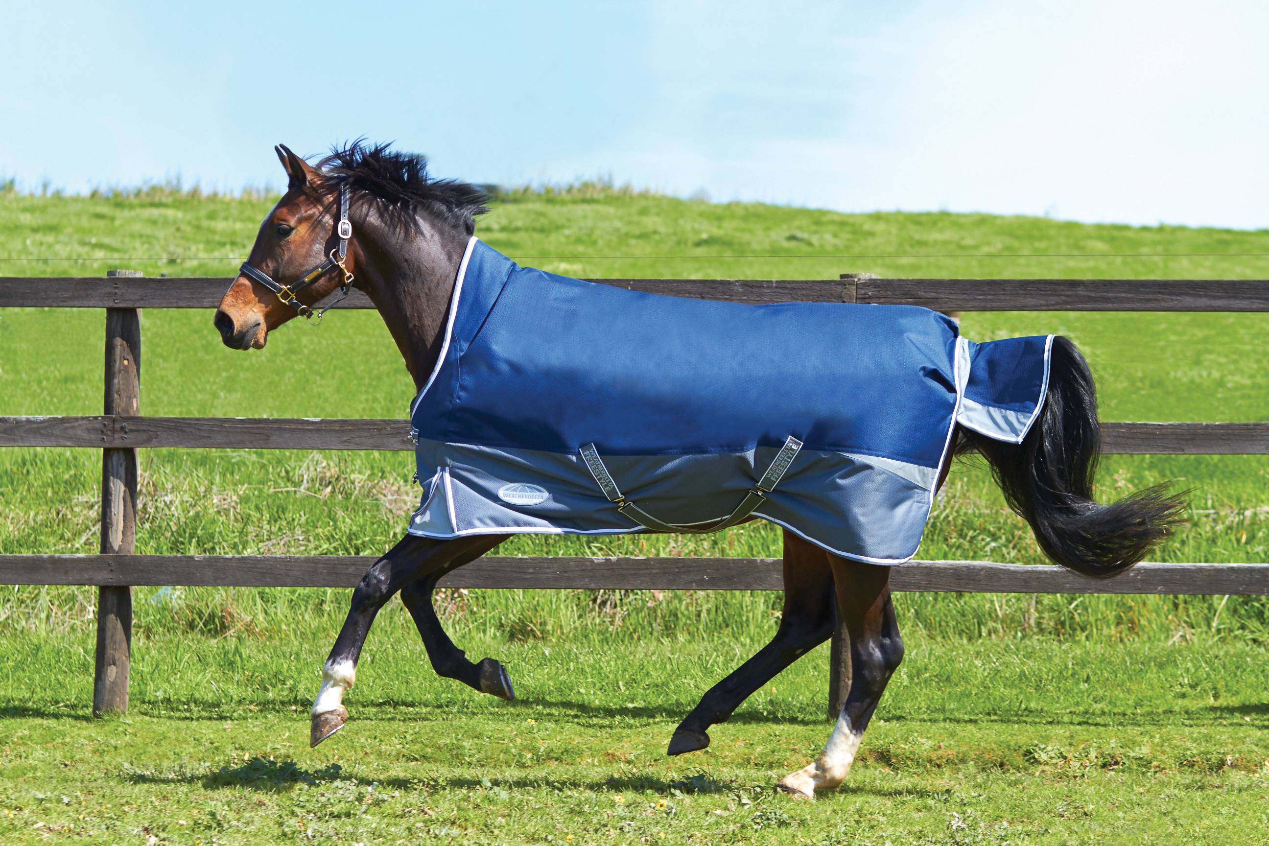 Weatherbeeta Freestyle 1200D Standard Neck Turnout Blanket Heavy