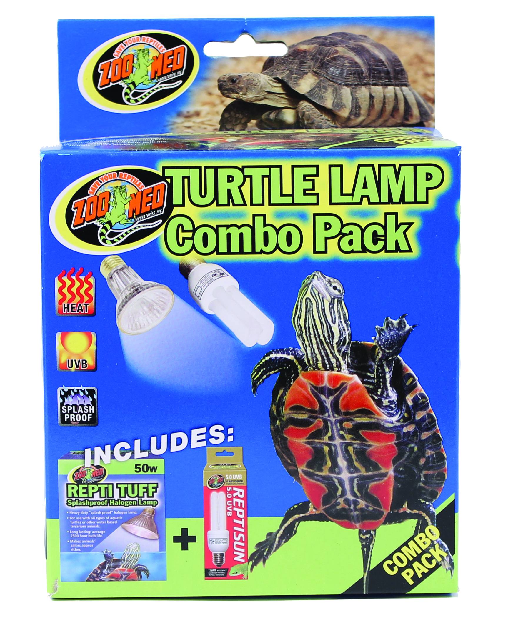 Zoo Med Turtle Lamp Combo Pack 2 Pack eBay