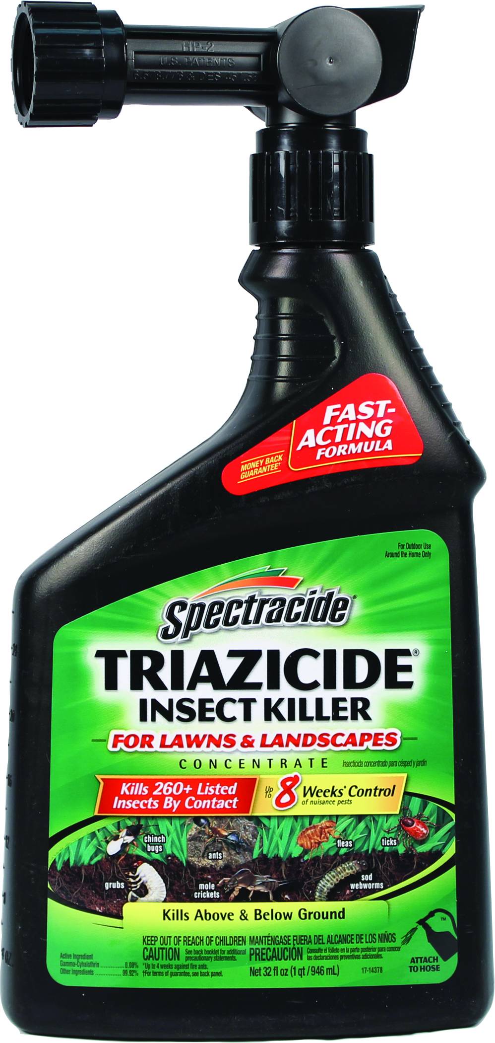 Spectracide Triazacide Insect Killer For Lawns RTU eBay