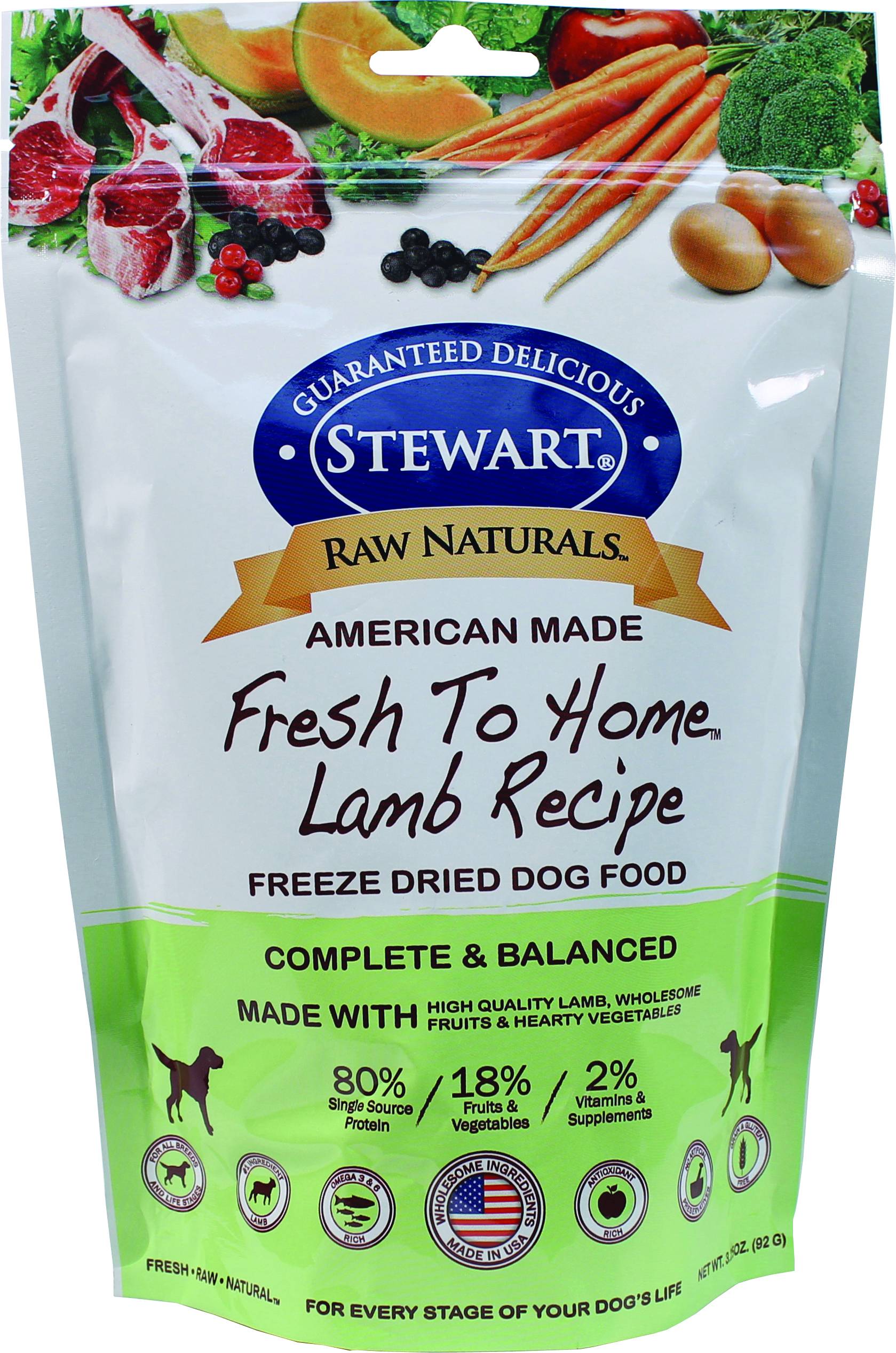 Stewart Raw Naturals Freeze Dried Dog Food
