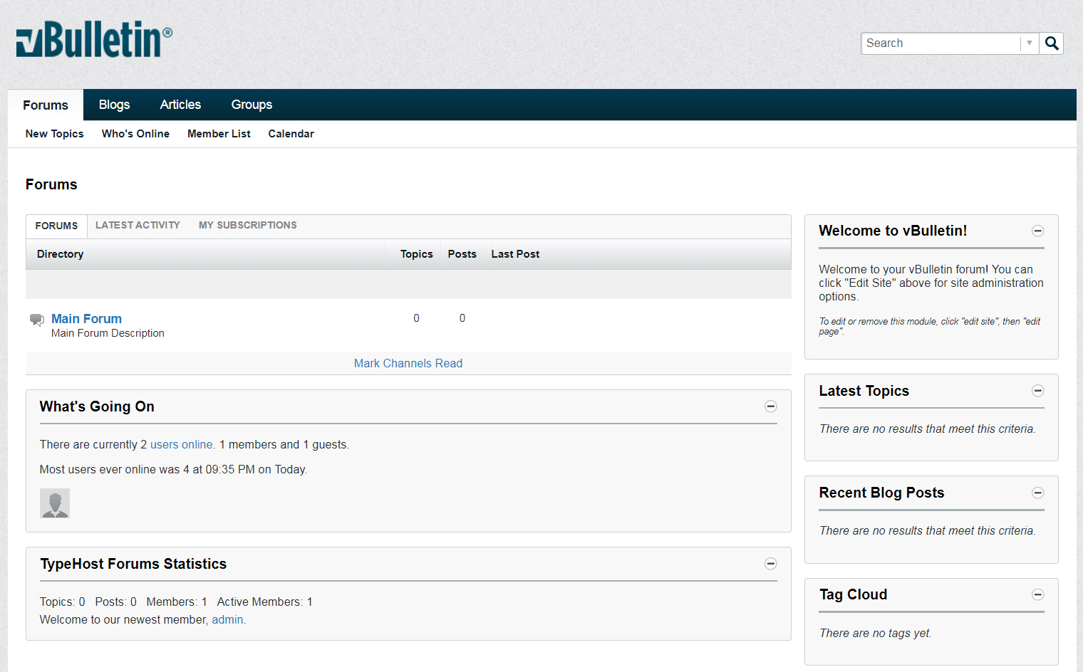 How to Configure a New vBulletin Connect 5 Forum Installation HostAdvice