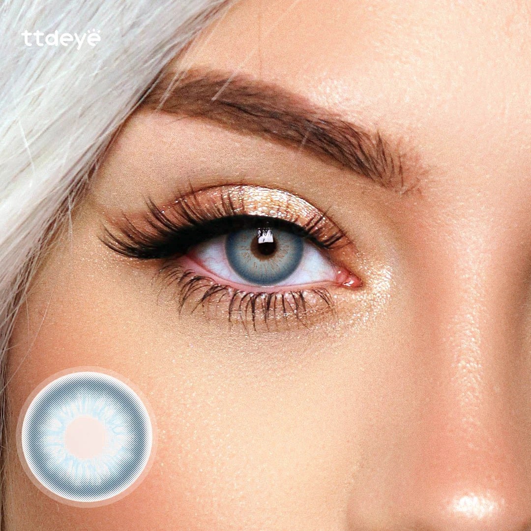 TTDeye Immersing Blue Colored Contact Lenses