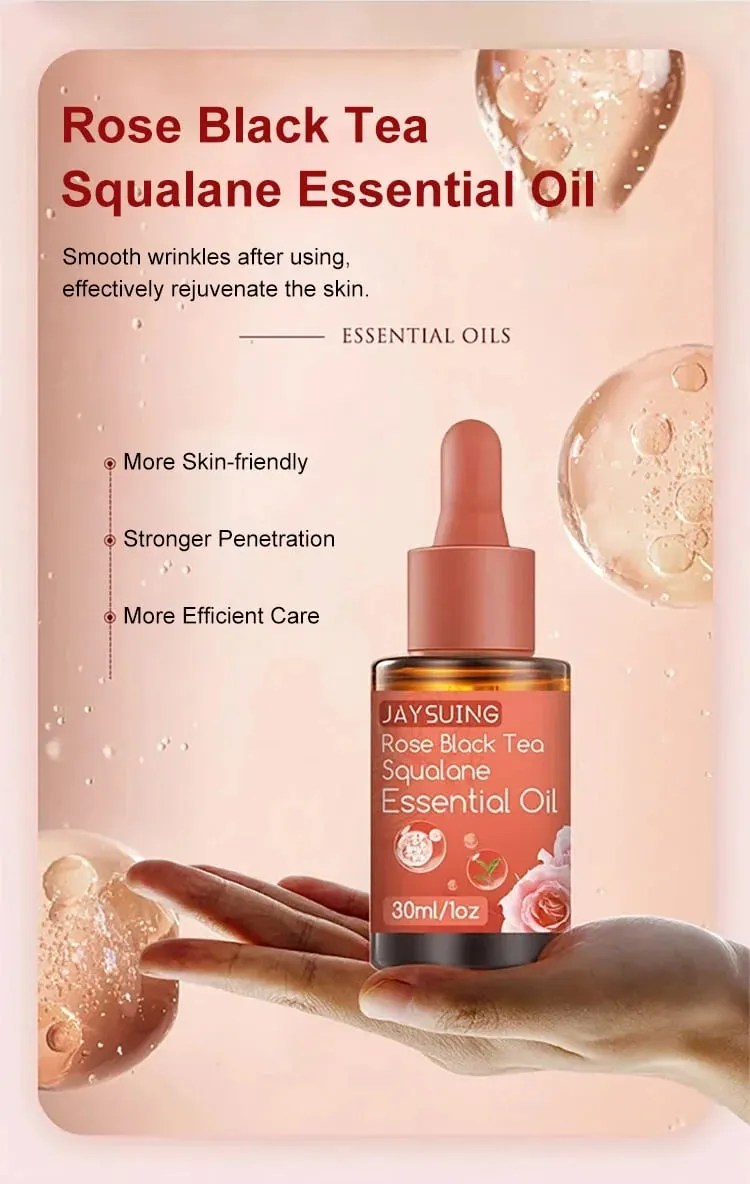 Rose Black Tea Squalane Essential Oil Rectangulau