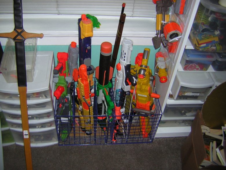 Nerf Storage and Organization Ideas For Blasters and Accessories