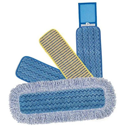 Rubbermaid HYGEN Microfiber Wet Mop Head With Scrubbing Strips 40cm
