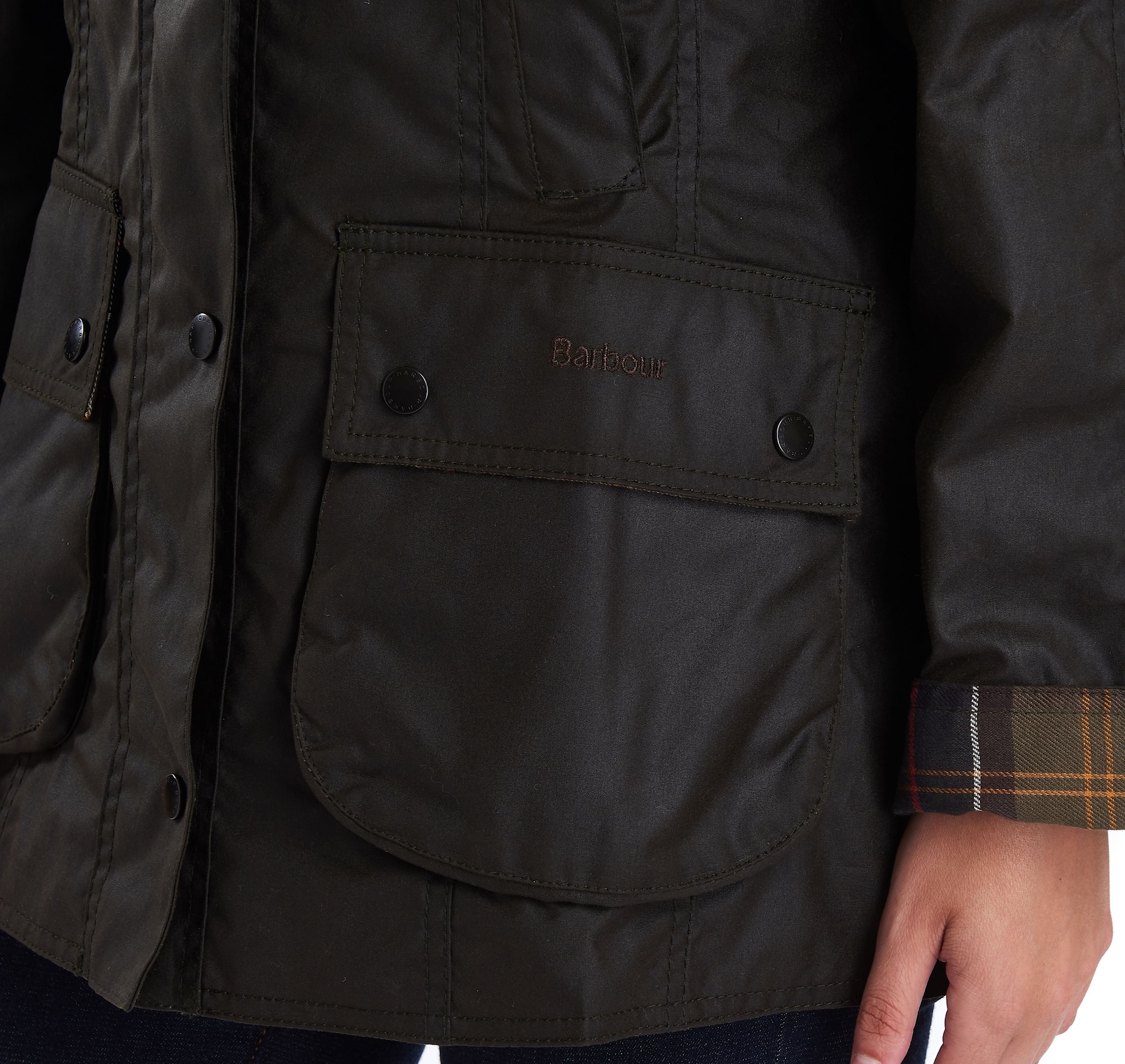 Barbour Classic Beadnell Oljerock Dam