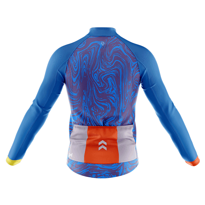 Hyve Long Sleeve Winter Cycling Jersey Winter Thermal Cycling Jerseys