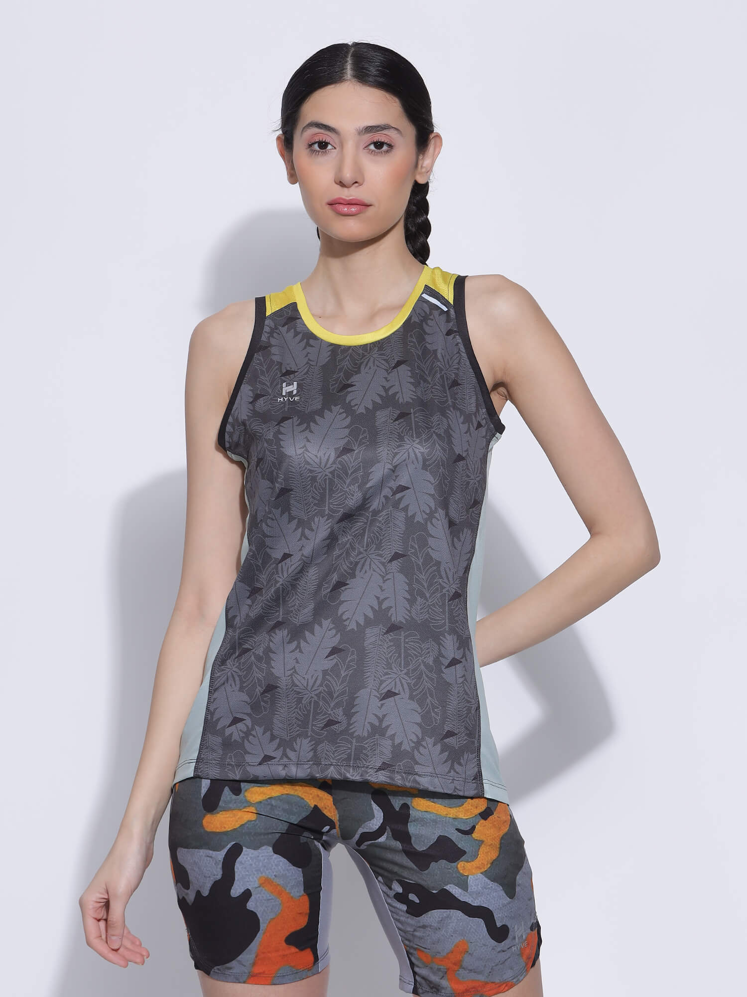 RUN X SLEEVELESS RUNNING JERSEY FOR WOMEN HYVE