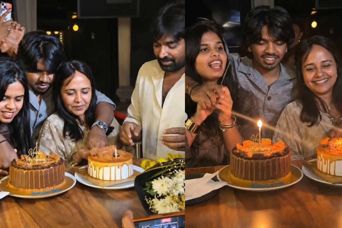 தனது மகன் சூர்யா பிறந்தநாளை கோலாகலமாக கொண்டாடிய விஜய் சேதுபதி தனது மகன் சூர்யா பிறந்தநாளை கோலாகலமாக கொண்டாடிய விஜய் சேதுபதி