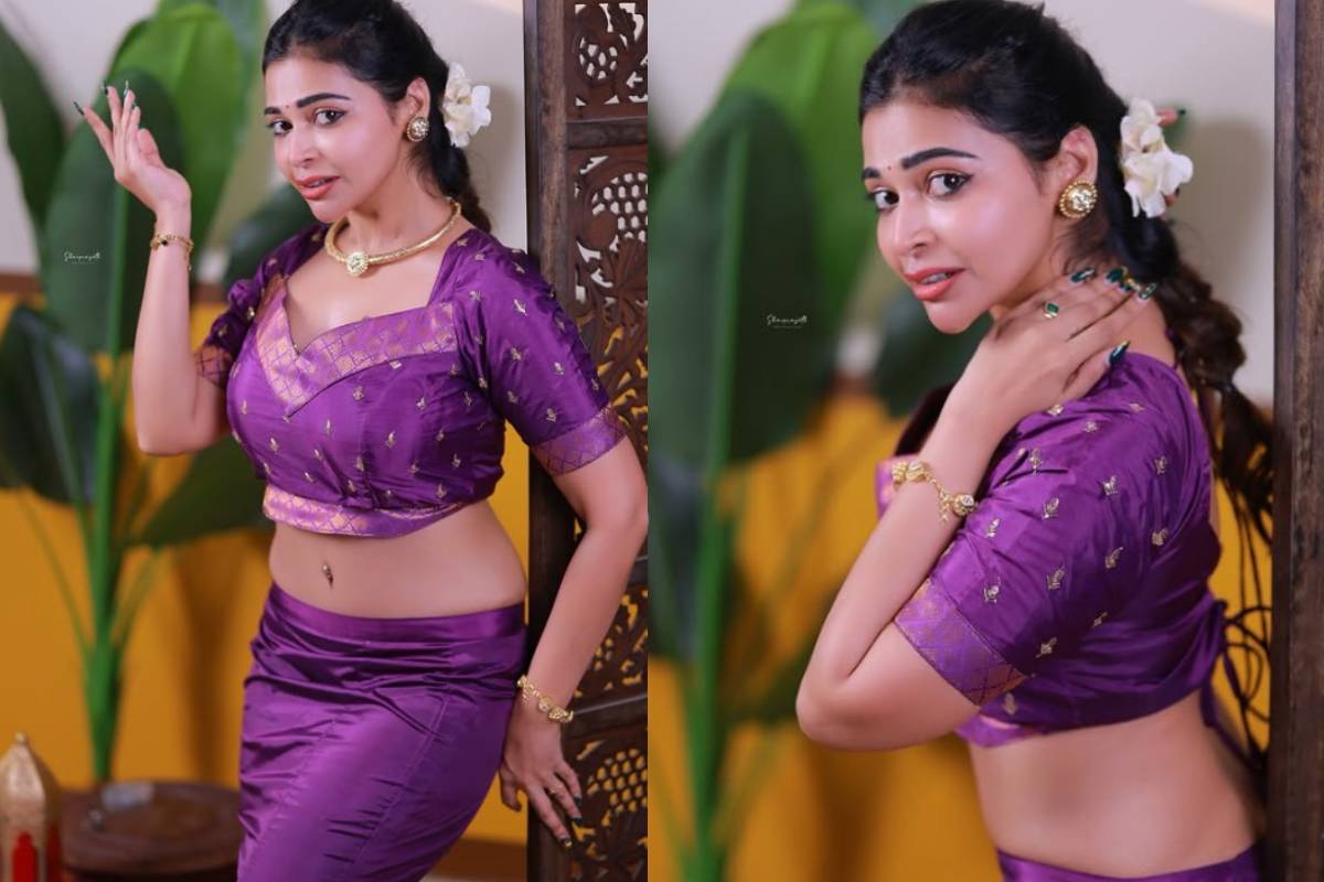 Purple நிற கிளாமர் உடையில் நடிகை தர்ஷா குப்தா எடுத்த போட்டோ ஷுட் Purple நிற கிளாமர் உடையில் நடிகை தர்ஷா குப்தா எடுத்த போட்டோ ஷுட்