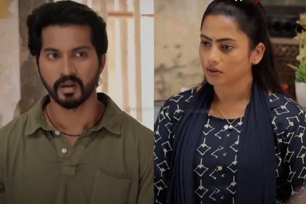 திடீரென ஒரு பெண்ணை வீட்டில் தங்க வைத்துள்ள சேரன், யார் அவர்.. அய்யனார் துணை எபிசோட் திடீரென ஒரு பெண்ணை வீட்டில் தங்க வைத்துள்ள சேரன், யார் அவர்.. அய்யனார் துணை எபிசோட்