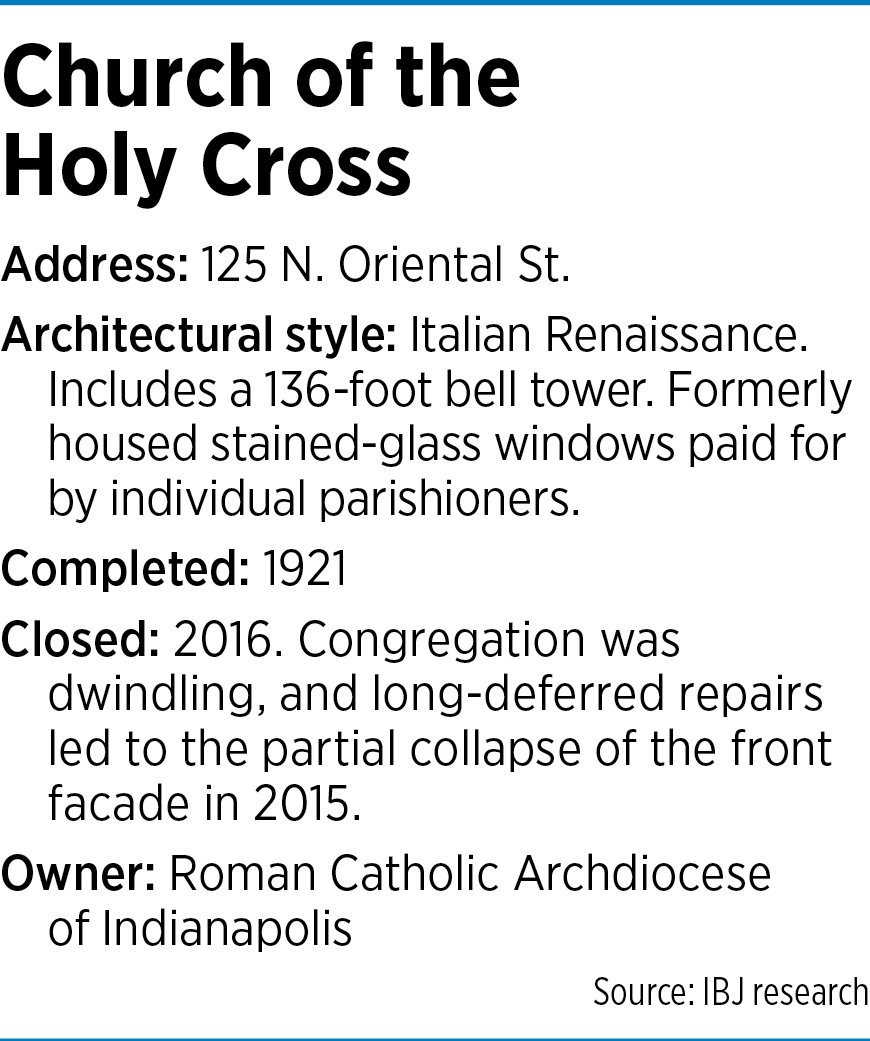 Namesake church in Holy Cross neighborhood looks for a savior