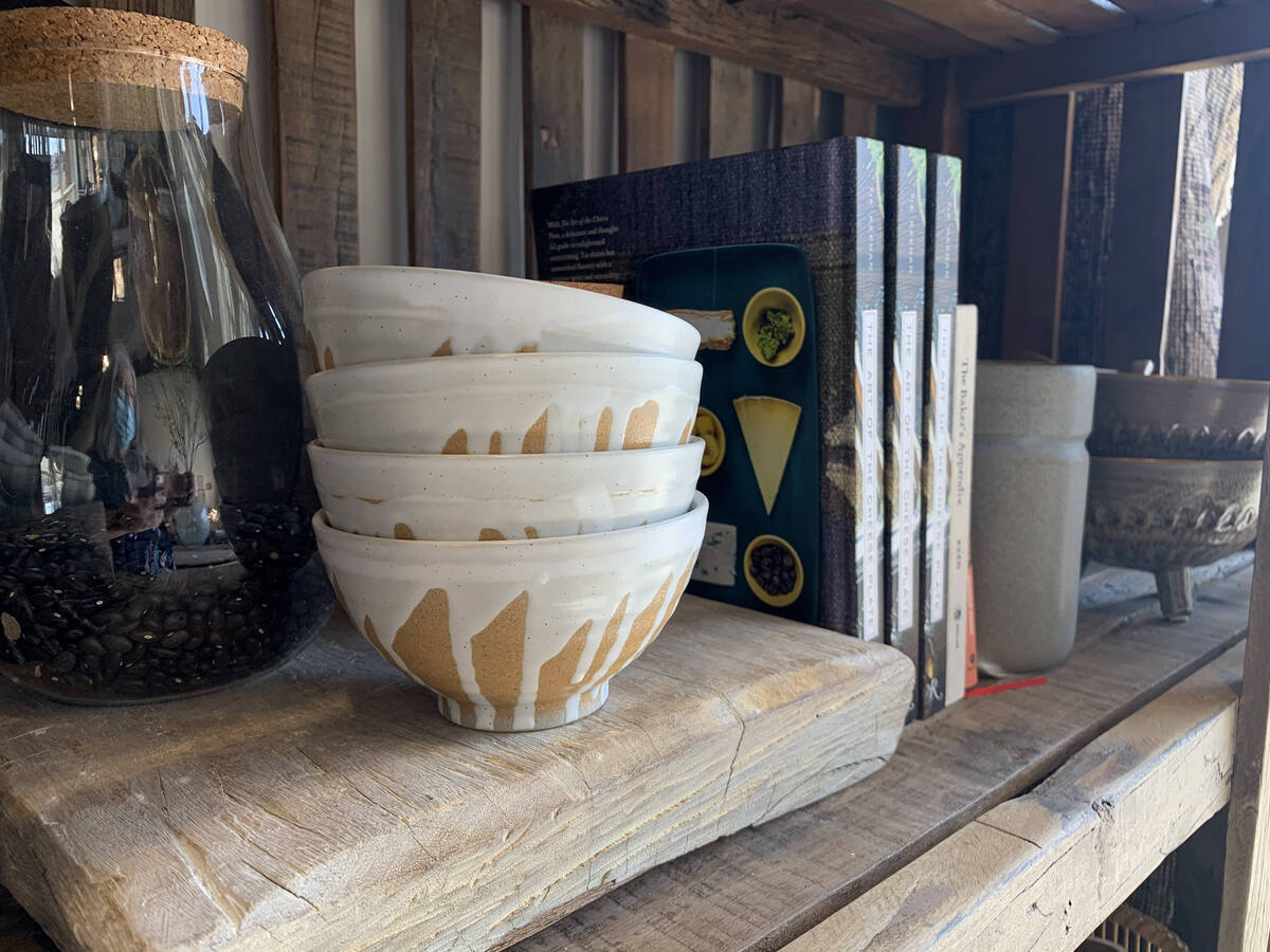 What we’re loving Glazed pottery at Shine Design Home in Fishers