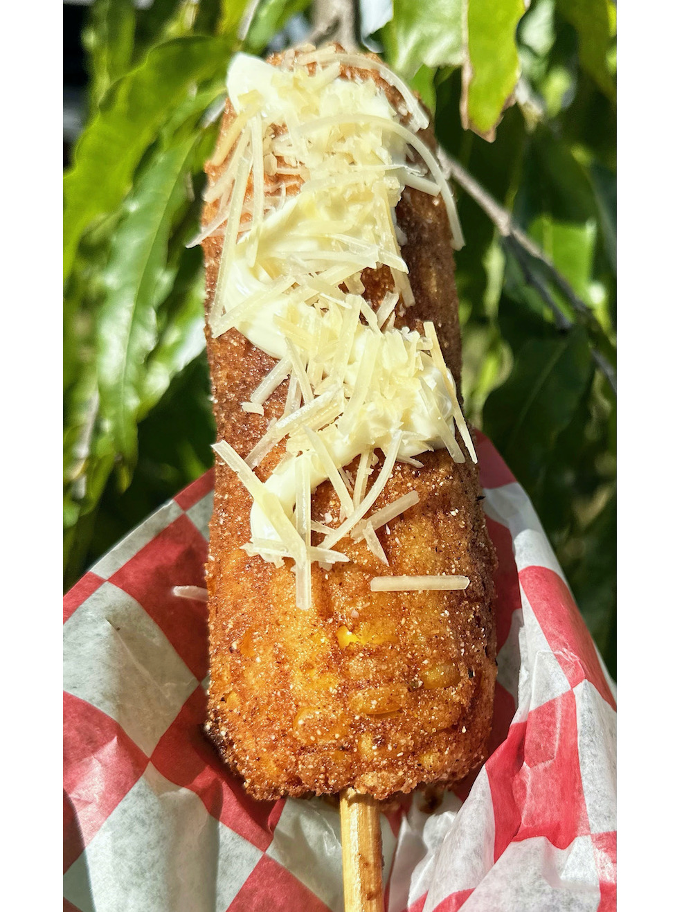Deepfried corn on a stick among 30 new vendor items at Indiana State