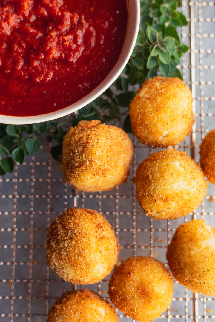 Mozzarella and Potato Croquettes Idaho Potato Commission