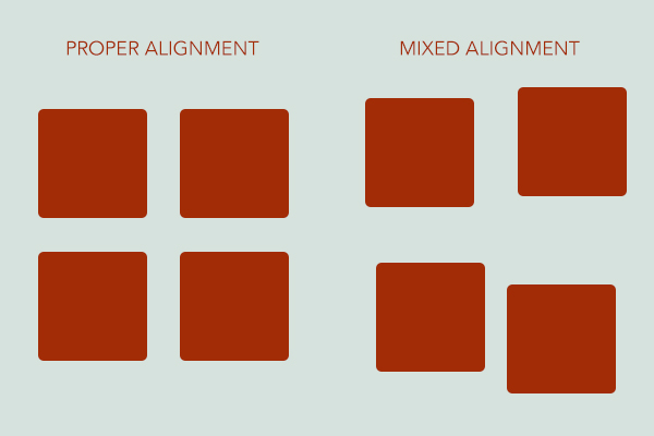 Using Alignment to Improve Your Designs iDevie