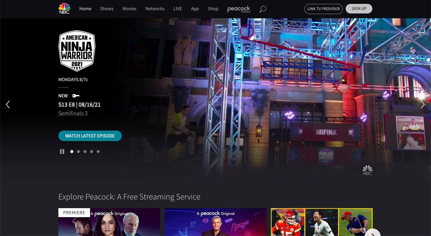 35 Examples of TV Network sites for Design Inspiration iDevie