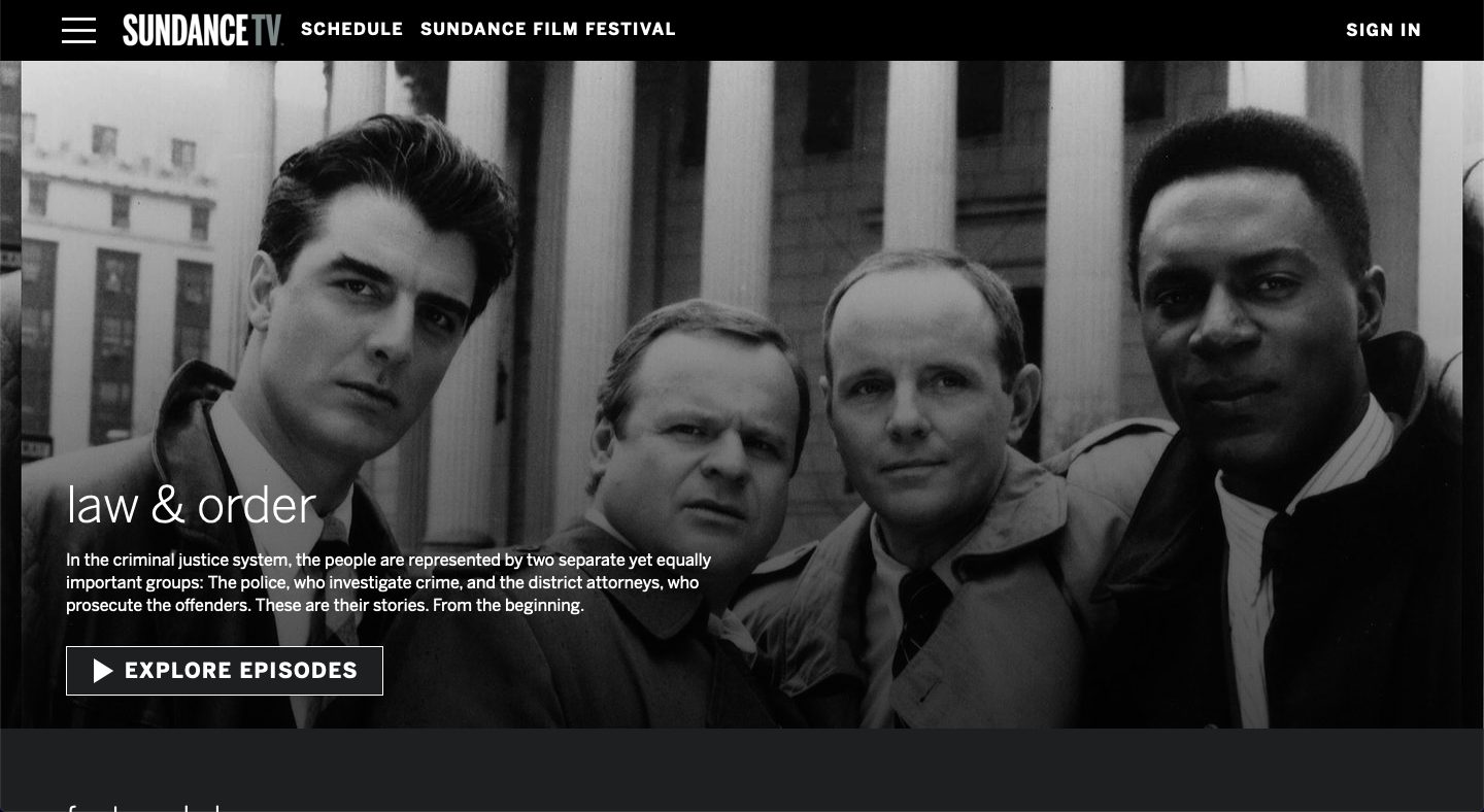 35 Examples of TV Network sites for Design Inspiration iDevie