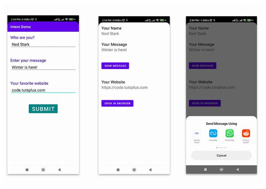 What Are Android Intents? iDevie