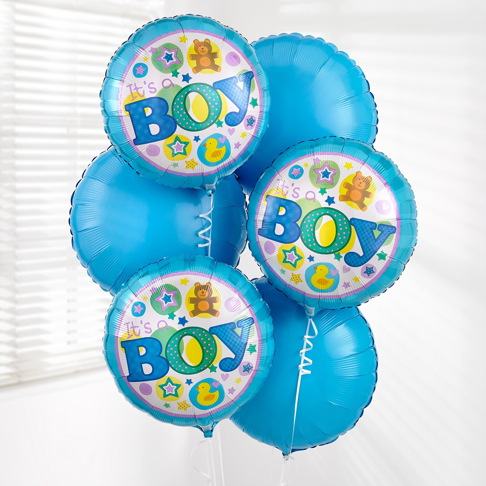 Handsome Baby Boy Balloon Bouquet Xaviers Florist Somerset