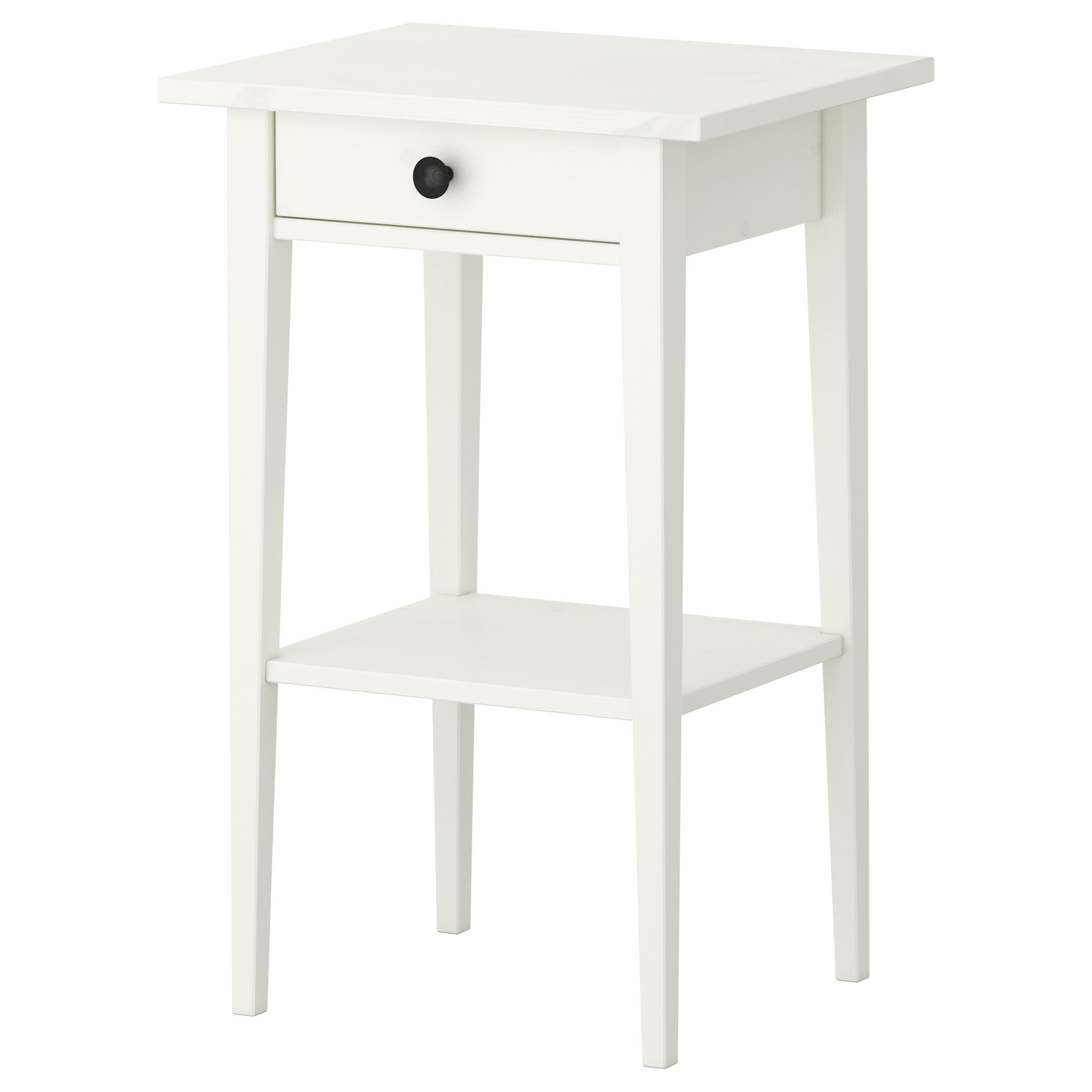 HEMNES komodin beyaz vernik 46x35x70 cm IKEA Yatak Odaları