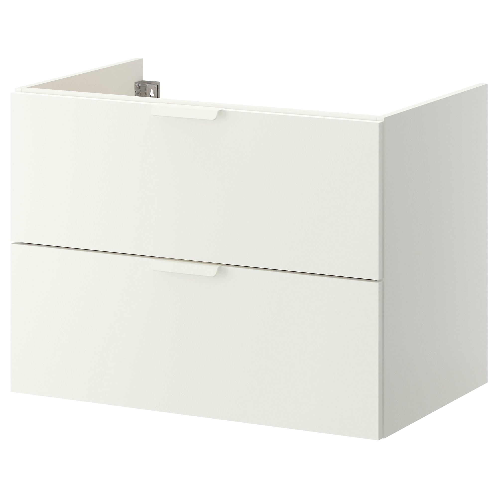 lavabo dolabı beyaz 80x47x58 cm IKEA Banyolar