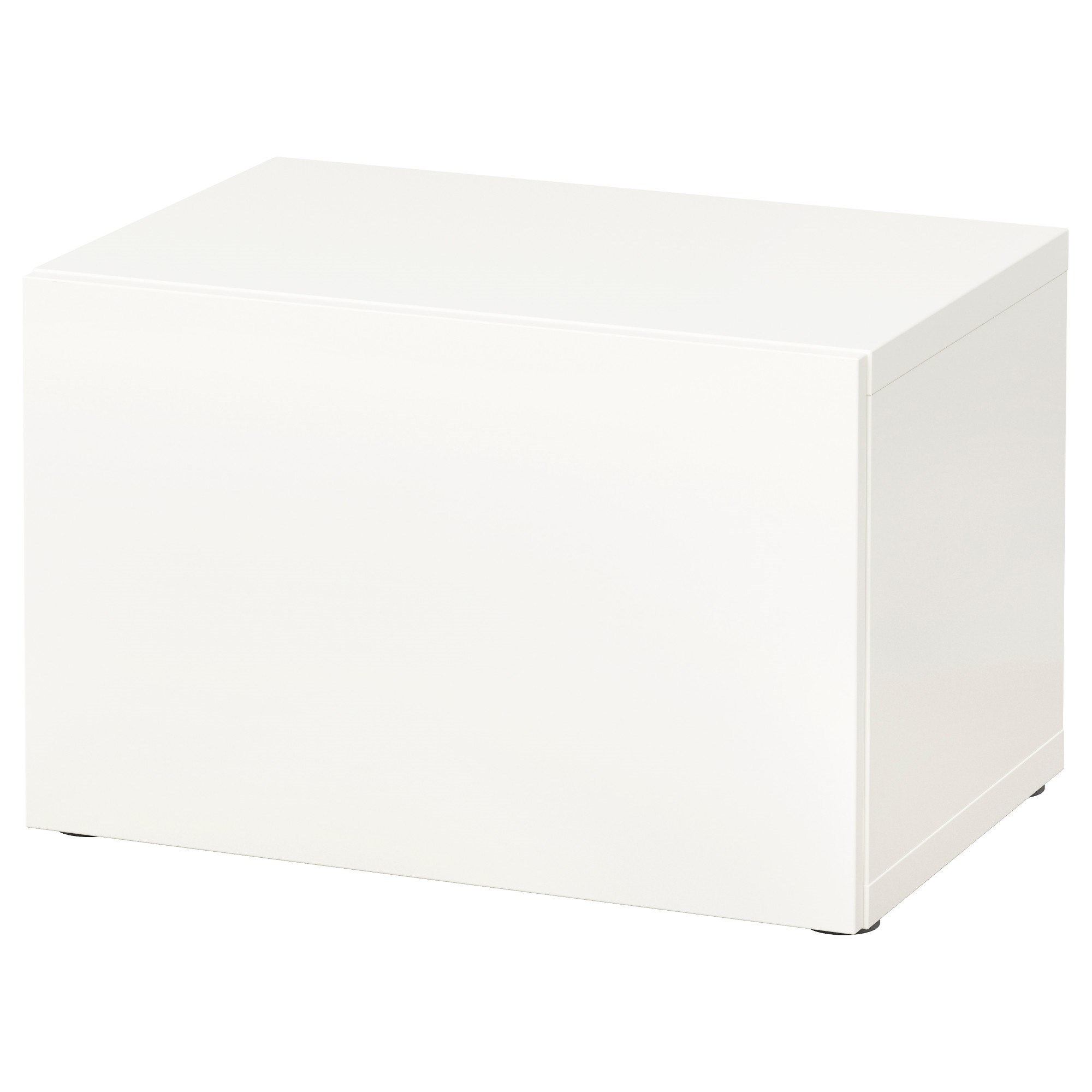 BESTA white 60x40x38 cm shelving unit IKEA