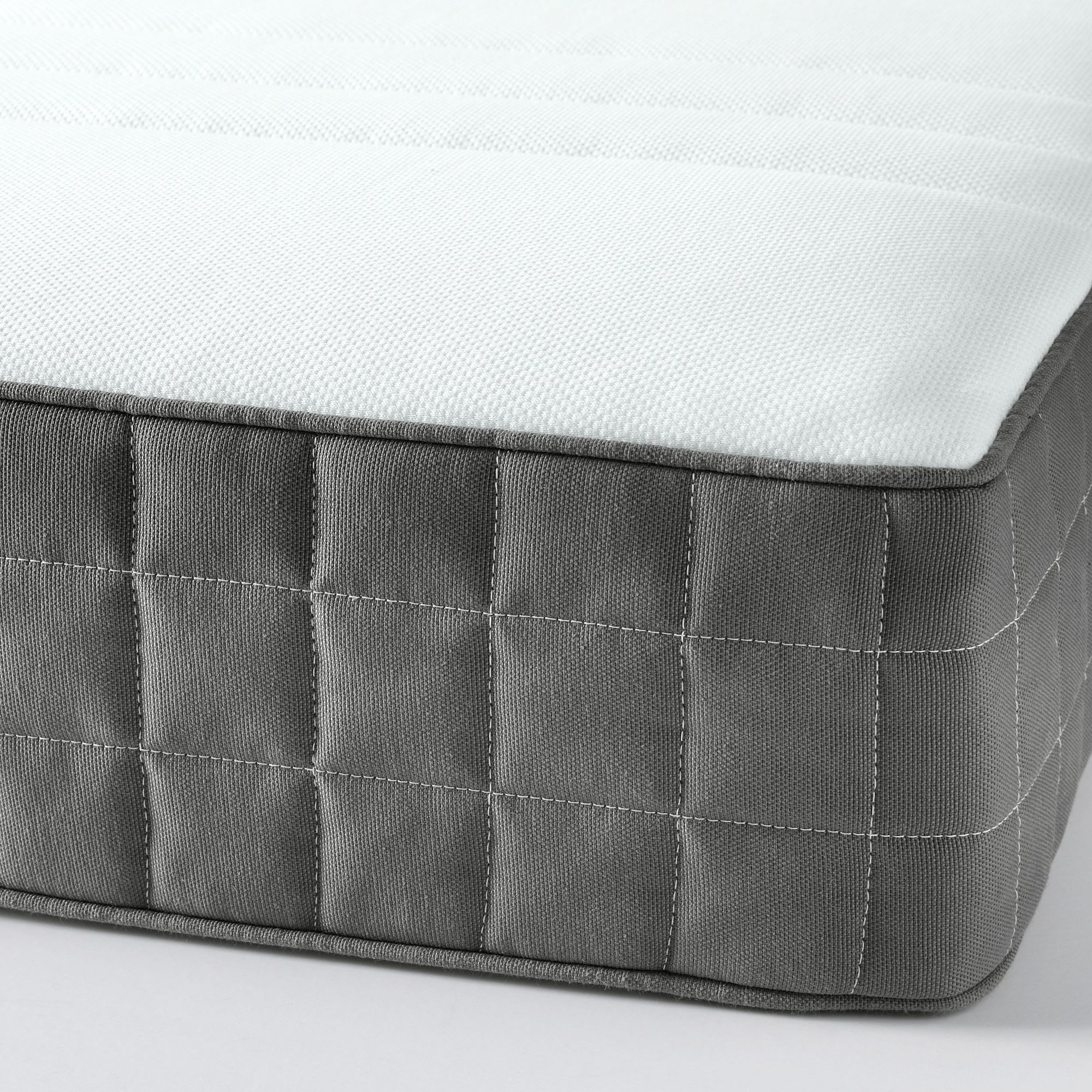 HÖVAG çift kişilik yatak griorta sert 160x200 cm IKEA Yatak Odaları