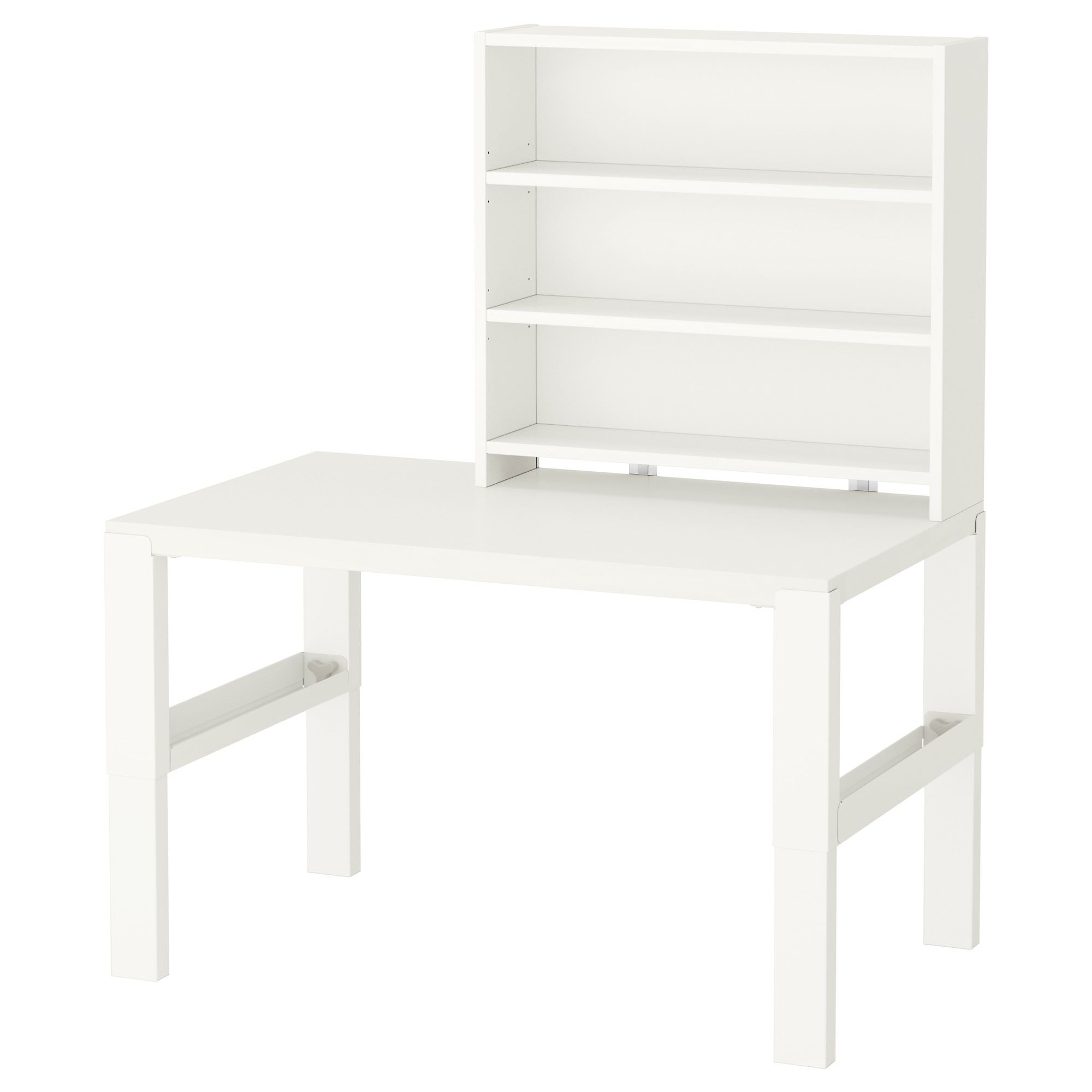 PAHL çalışma masası ve kitaplık beyaz 96x58 cm IKEA IKEA