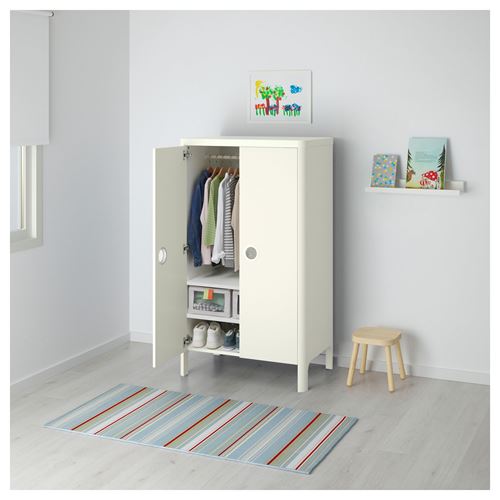 BUSUNGE çocuk gardırobu beyaz 80x139 cm IKEA IKEA Çocuk