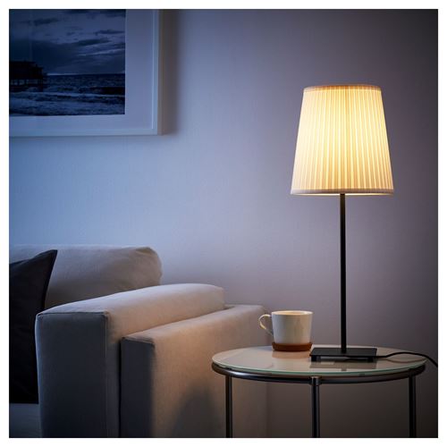 HEMMA abajur iskeleti siyah 45 cm IKEA Aydınlatma