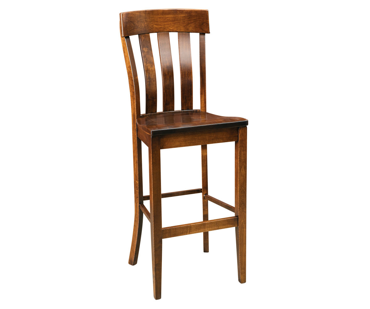 Raleigh Stationary Bar Stool Panozzo's Furniture